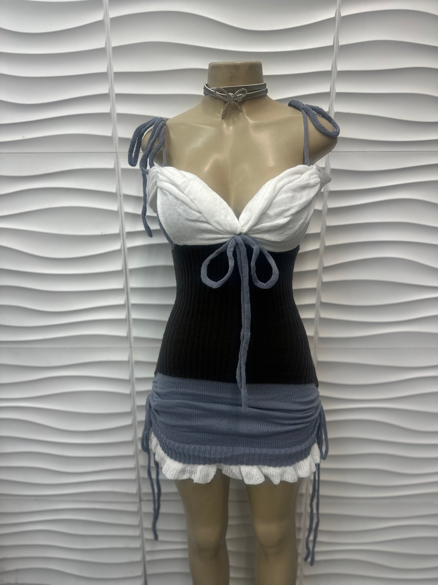 Cozy Flirt Knit Mini Dress