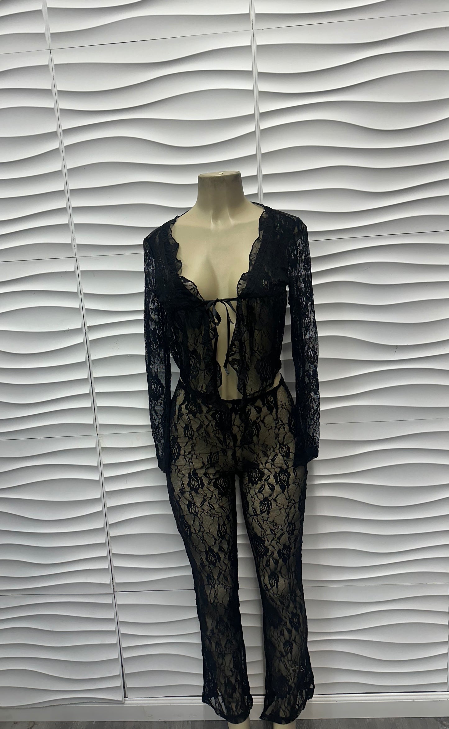 Laced Up Luxe Jumpsuit