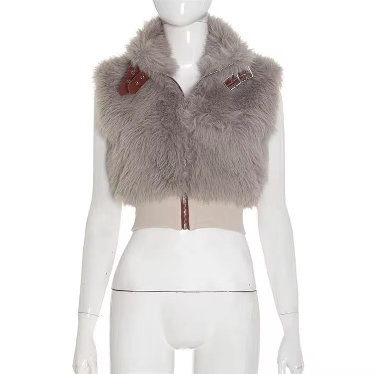 Fur Season Vest