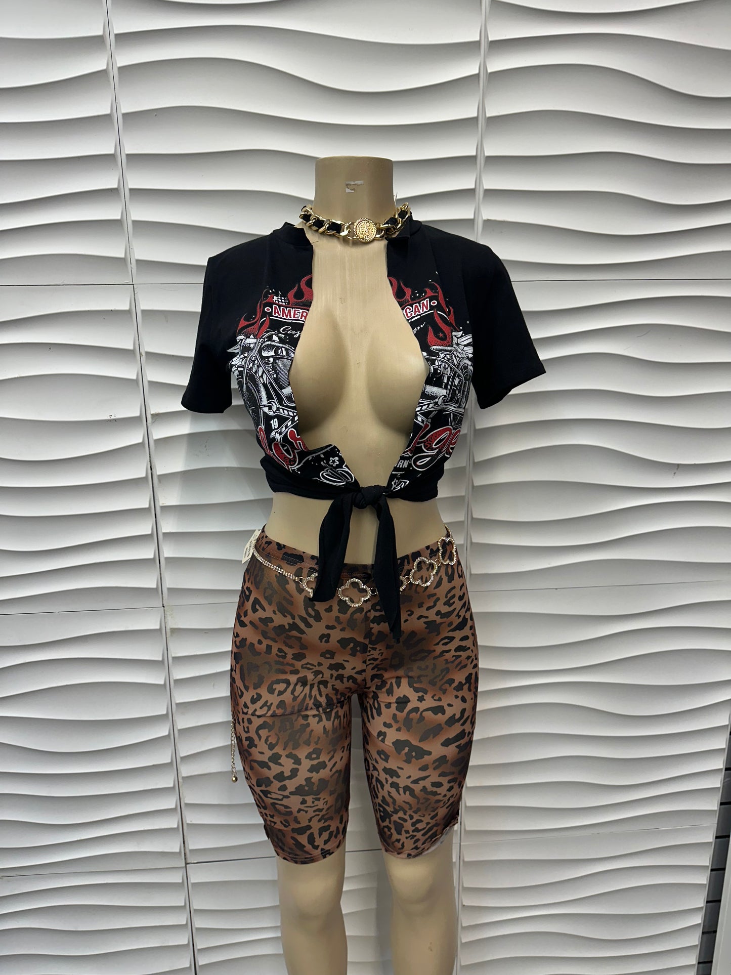 Wild Rebel Biker Shorts