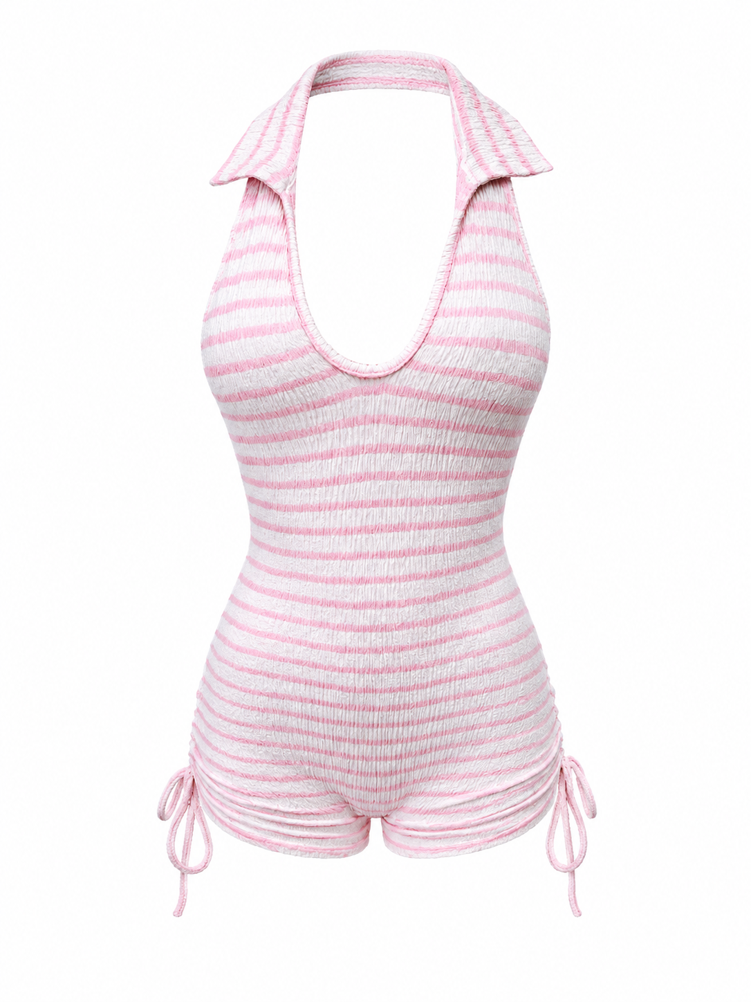 Pink Sugar Halter Romper
