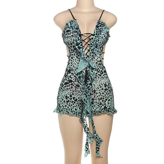 Aqua Savage Romper