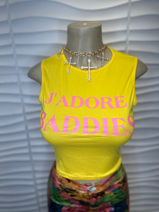 J’adore Baddies Crop