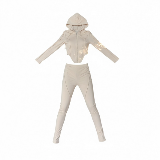 Sculpt Zip Hoodie Set