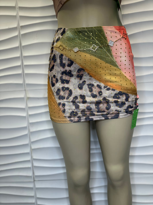 Wild Energy Mini Skirt