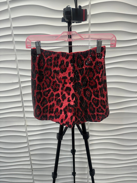 Wild Nights Sequin Mini Shorts