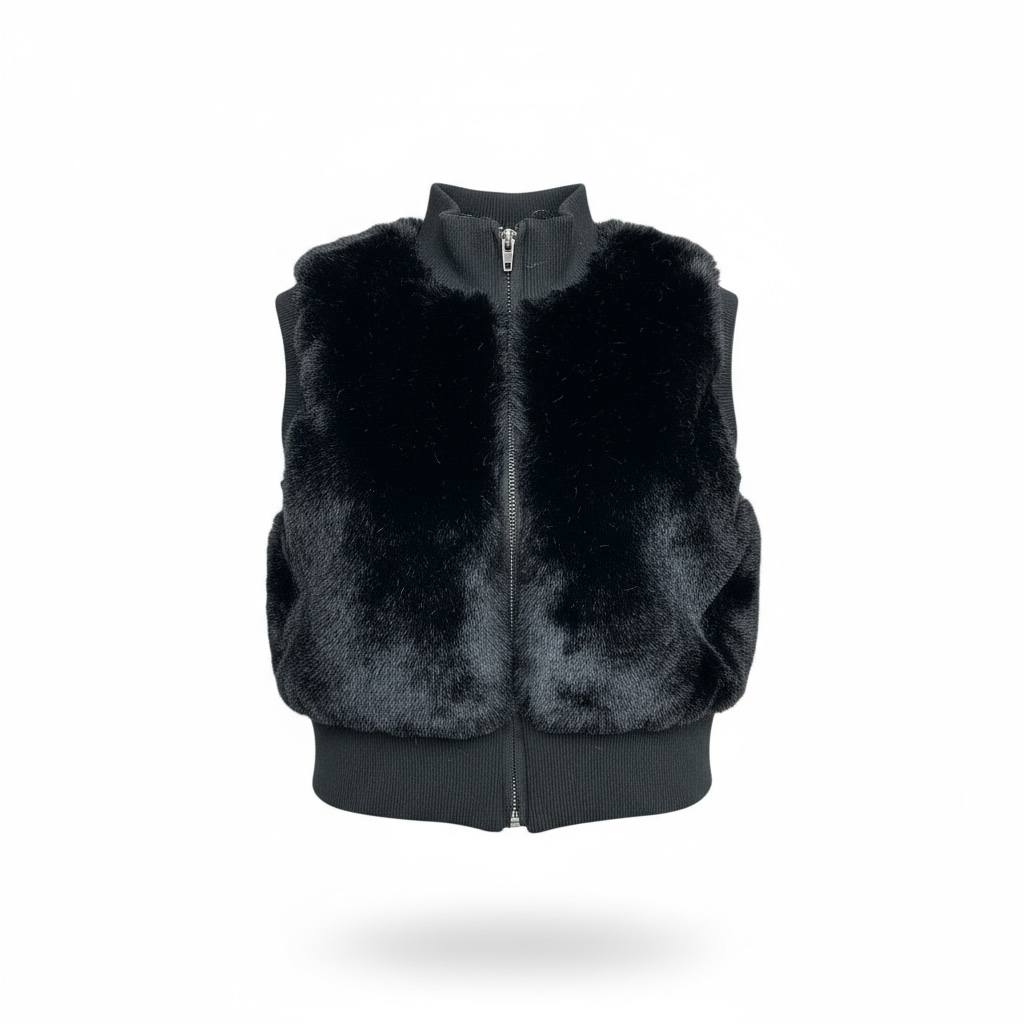 XC Luxe Fur Puffer Vest