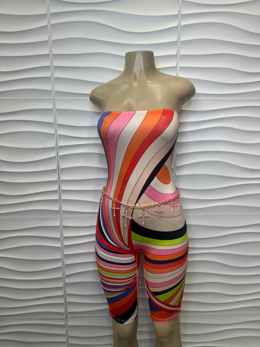 Psychedelic Pop Romper