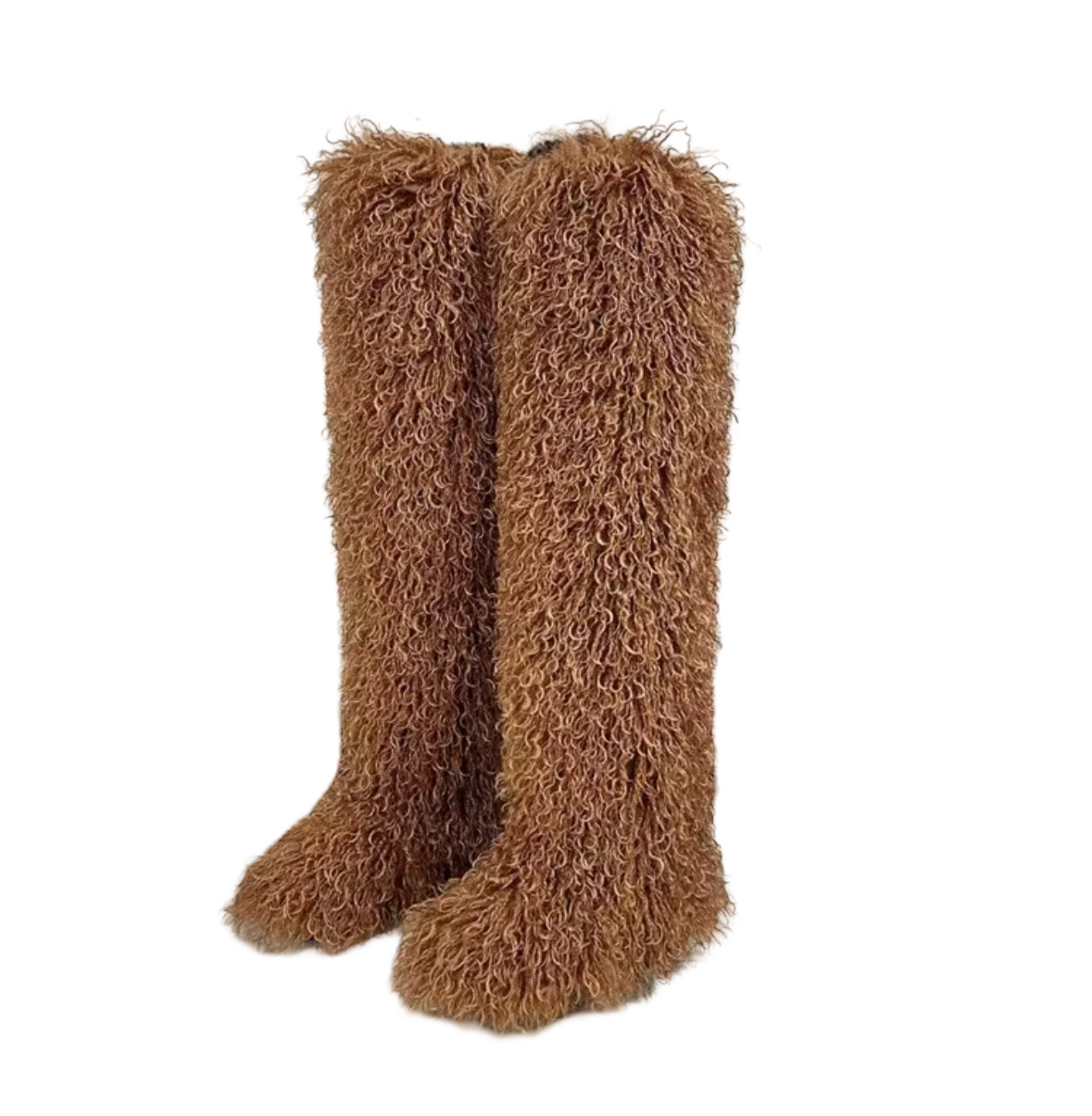 Tall As Me Fur Boots