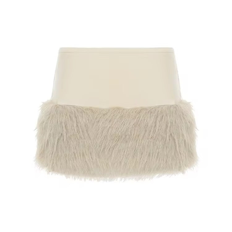 Snow Luxe Mini Skirt