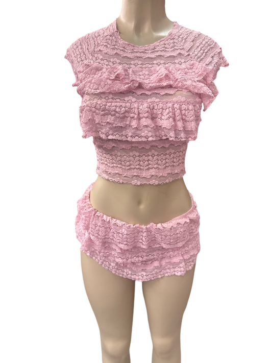 Pink Ruffle