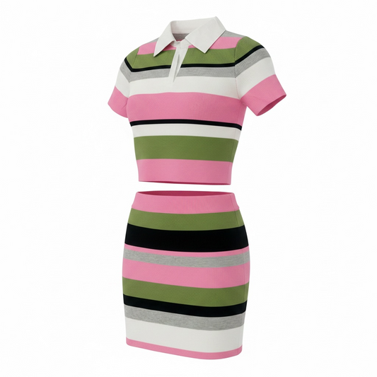 Preppy Doll Skirt Set