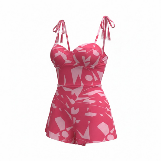 Pink Rush Romper