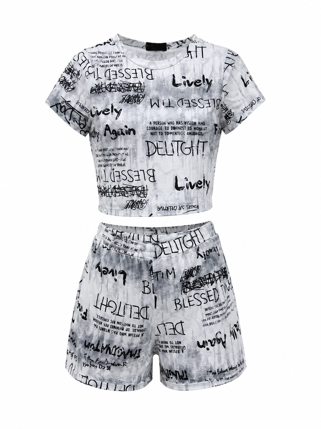 Graffiti Chic 2-Piece Set