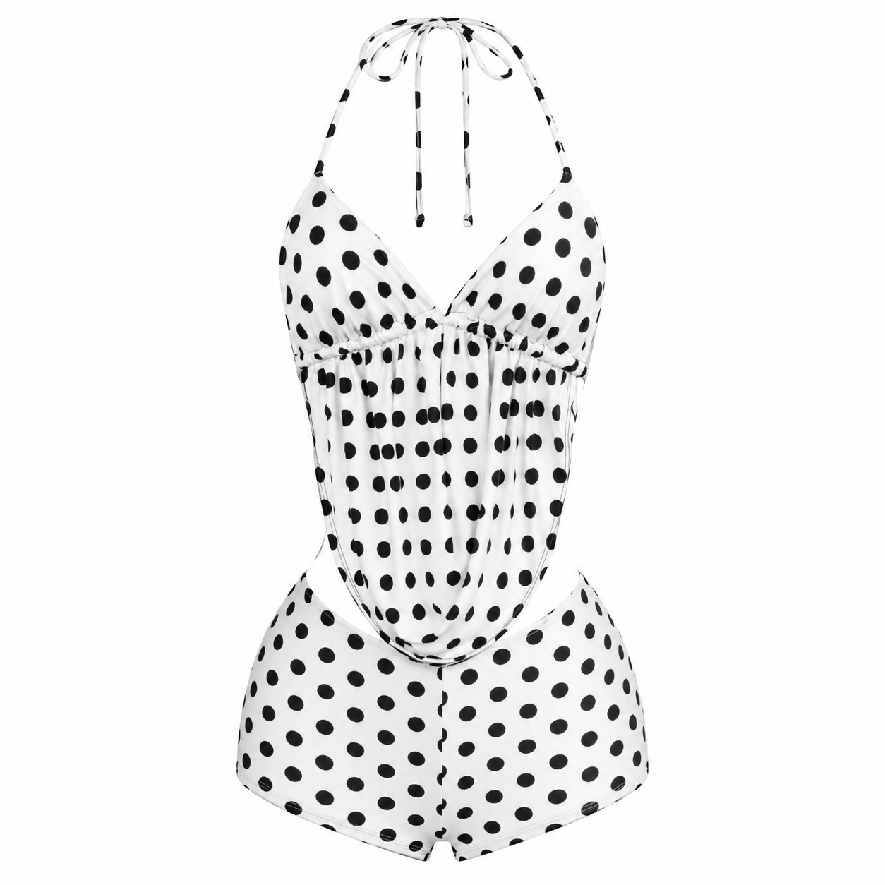 Polka Dot Cowl Set