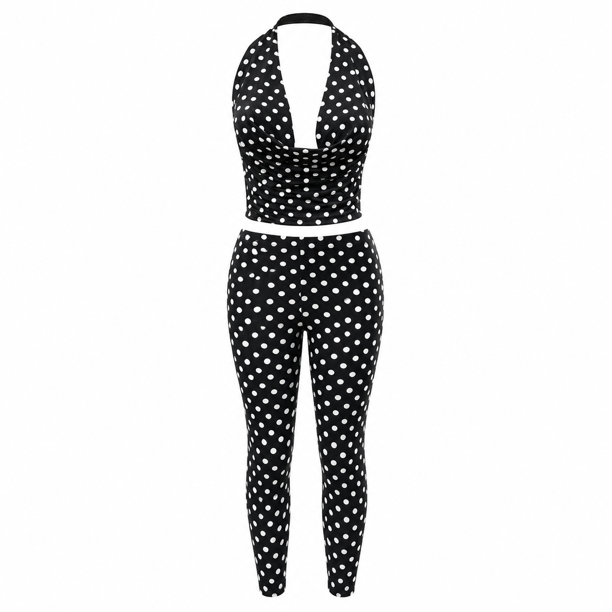 Classic Polka Dot Pant Set