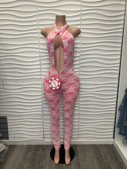 Laced Up Loud Jumpsuit