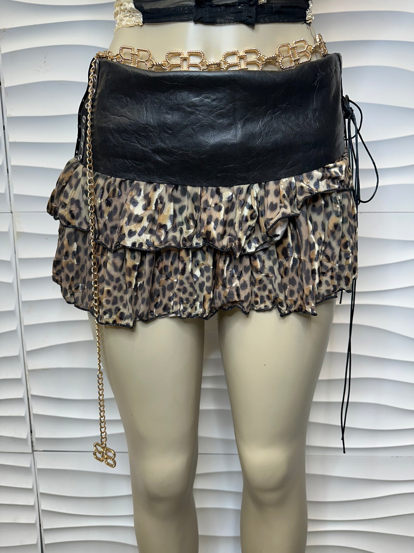 Untamed Layers Mini Skirt